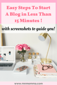 create a blog in less than 15 minutes