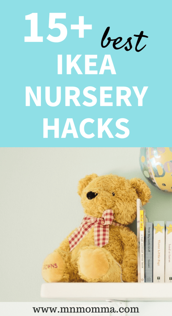 The Best IKEA Nursery Hacks! Great DIY Ideas for your baby's nursery!