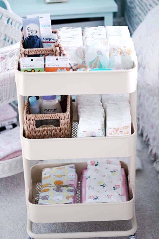 ikea nursery drawer organizer