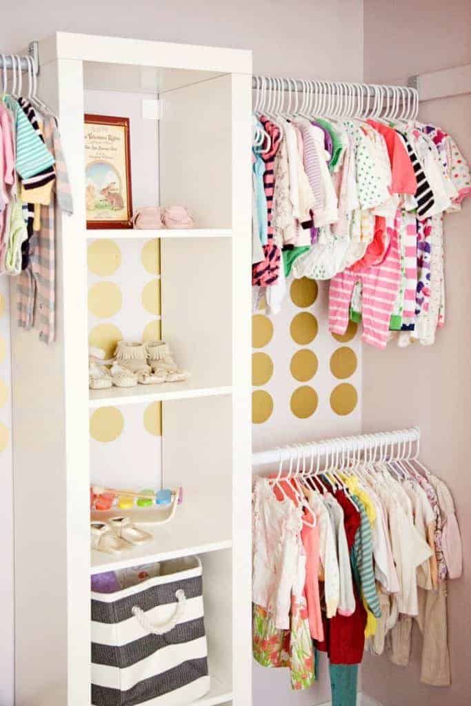 ikea shelves nursery