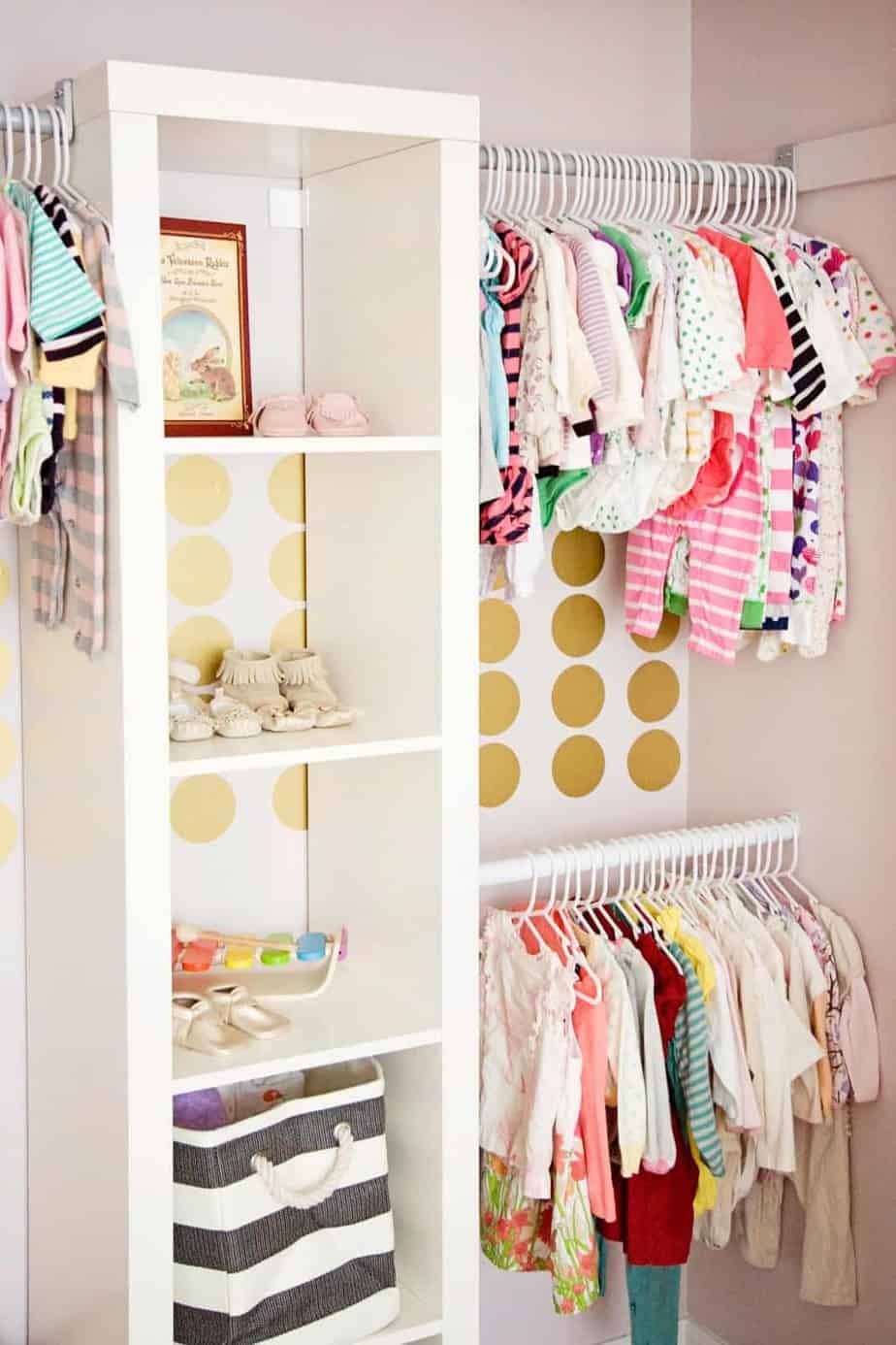 IKEA Nursery Hacks closet