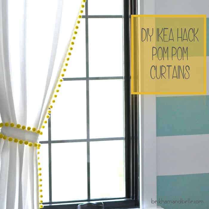 IKEA Nursery Hacks curtains