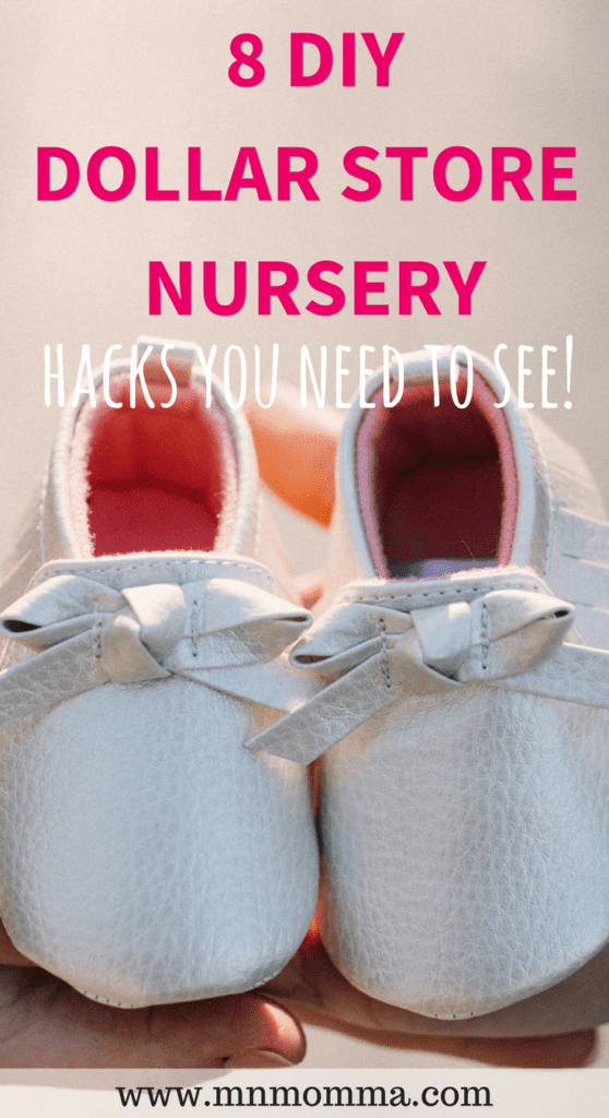 dollar store nursery hacks for your baby