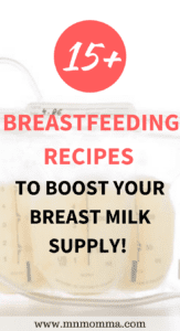 breastfeeding recipes to boost your breast milk supply