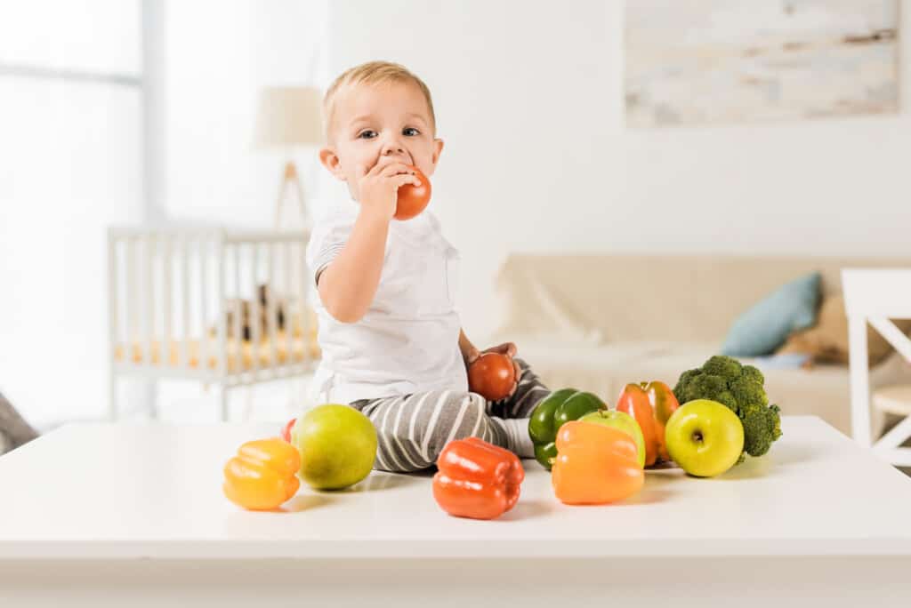 how I got my toddler to eat vegetables
