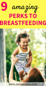 The 9 best benefits of breastfeeding! These breastfeeding benefits are great for both you and your baby!