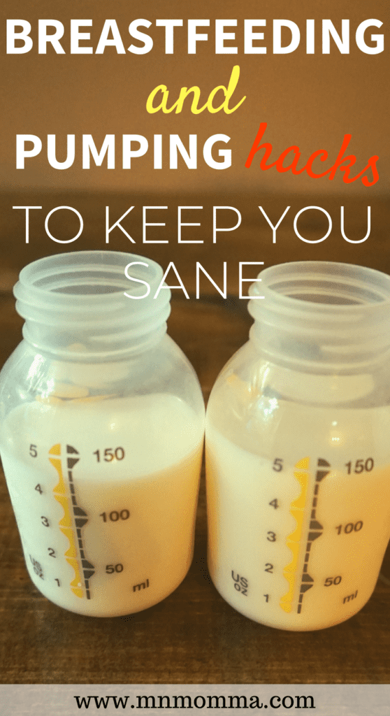 The best breastfeeding and pumping tips to keep you sane! These breastfeeding and pumping hacks will make your life so much easier! don't miss these great breastfeeding hacks from and for moms!