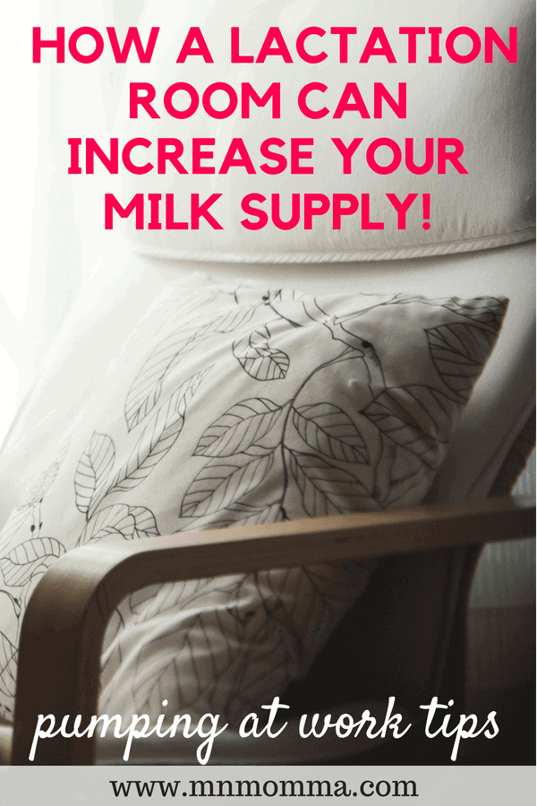 Lactation Room - Pumping at Work. The best tips to increase your milk supply at work!