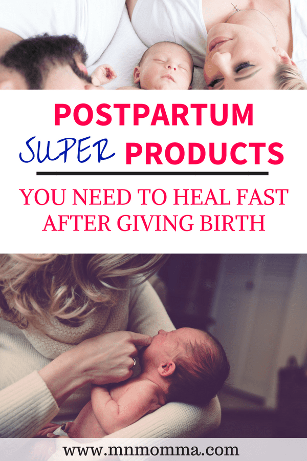 Postpartum Super Products to help you Heal Fast!