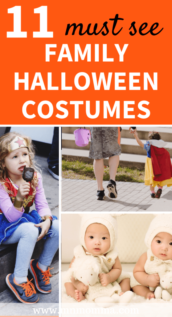 Family Halloween Costumes - Ideas with baby and with kids!