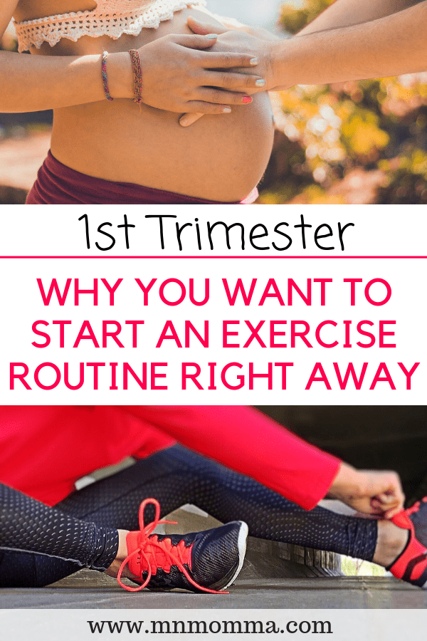 1st Trimester Exercise Routine While Pregnant - How to Workout During Pregnancy (and why you should!)
