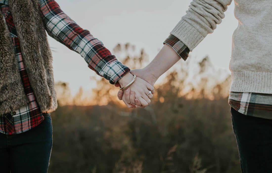 Miscarriage - holding hands