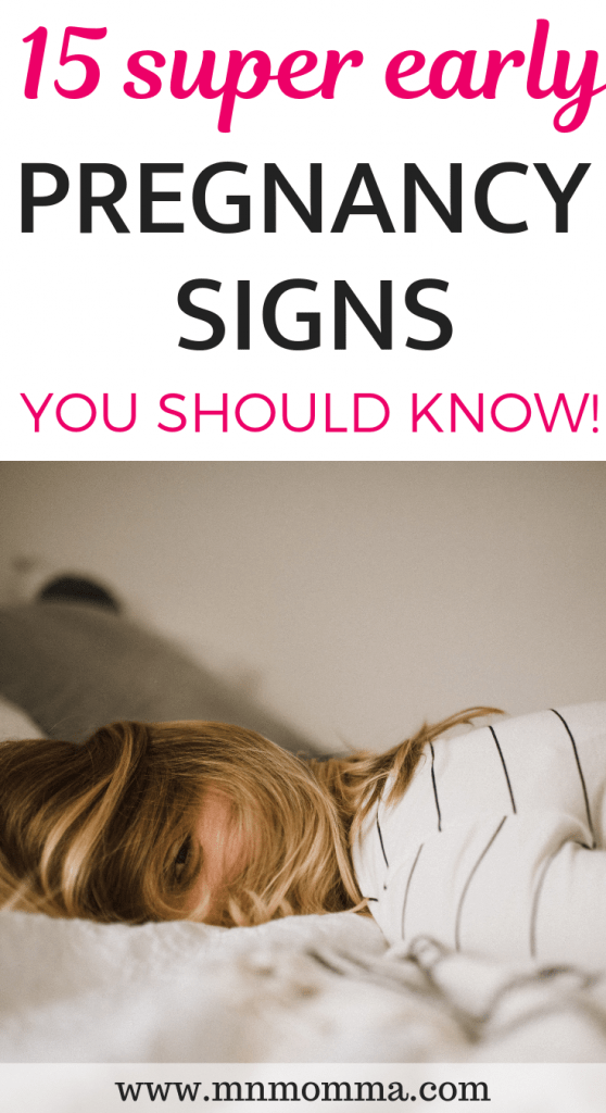 First Pregnancy Signs and Symptoms