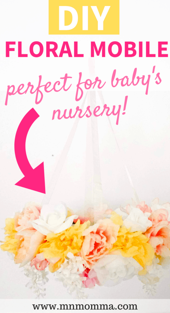 Baby Girl Nursery Ideas - DIY Floral Mobile