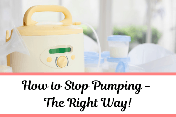 How to Wean From the Pump - Best tips to stop pumping
