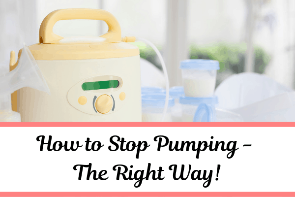 How To Stop Pumping Tips For Weaning From The Pump Minnesota Momma