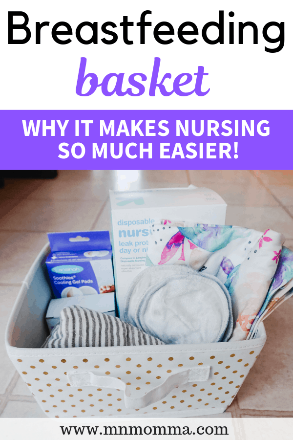 Breastfeeding Basket for Nursing Moms