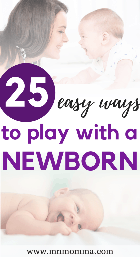 how to play with your newborn