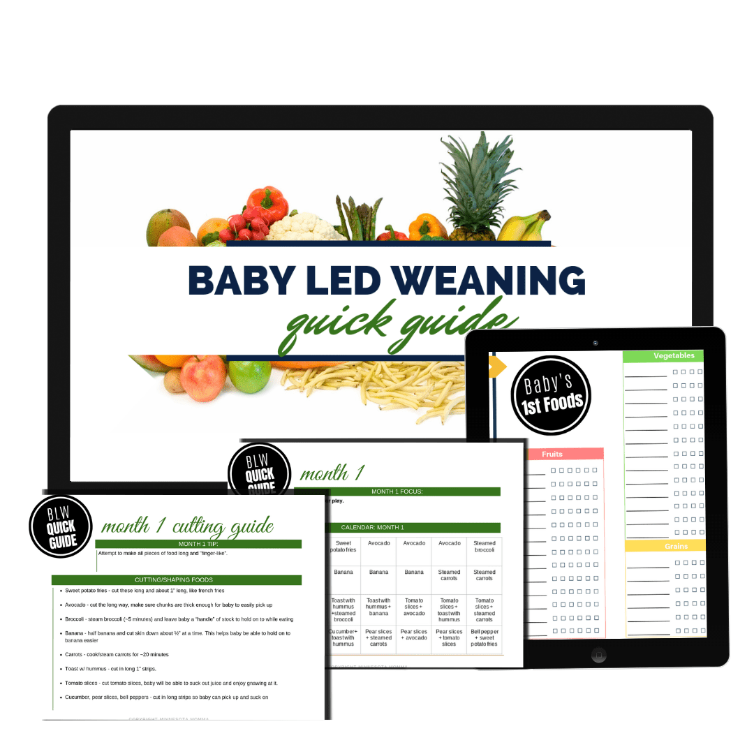 baby led weaning quick guide