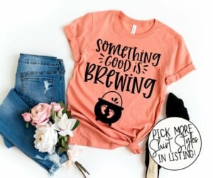 Halloween shirt for pregnant woman