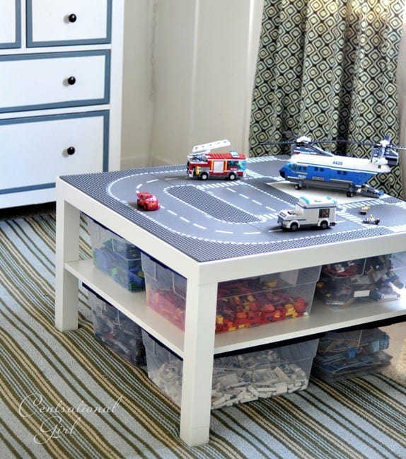 toy storage table