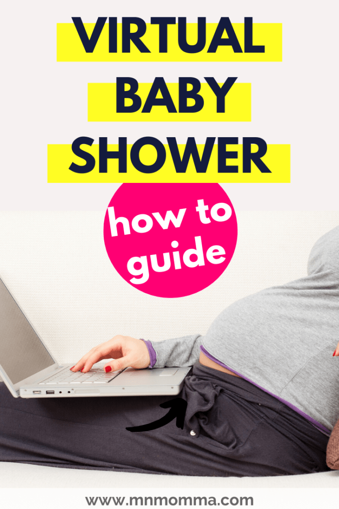 how to have a virtual baby shower