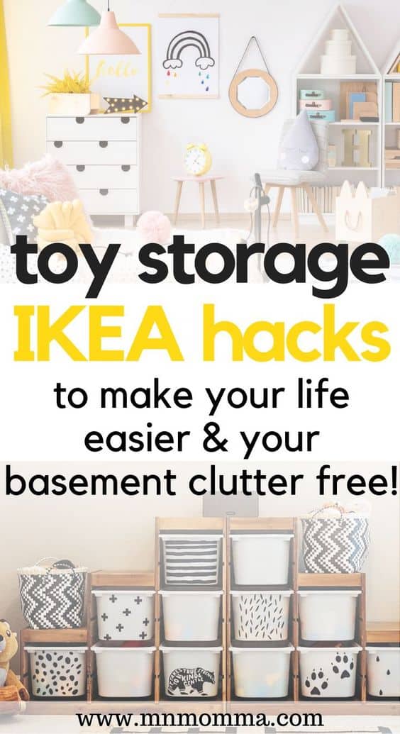 17 IKEA Toy Storage Hacks (To Make Your Home Beautiful Again)