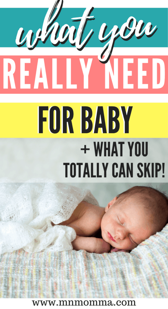 Baby Must Have List - baby essentials