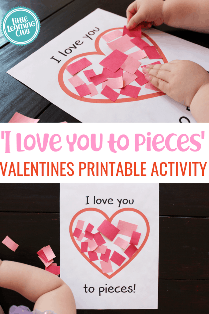 preschool and toddler Valentine's Day Activities and crafts