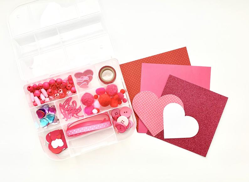 valentine's day craft kit for toddlers and preschoolers