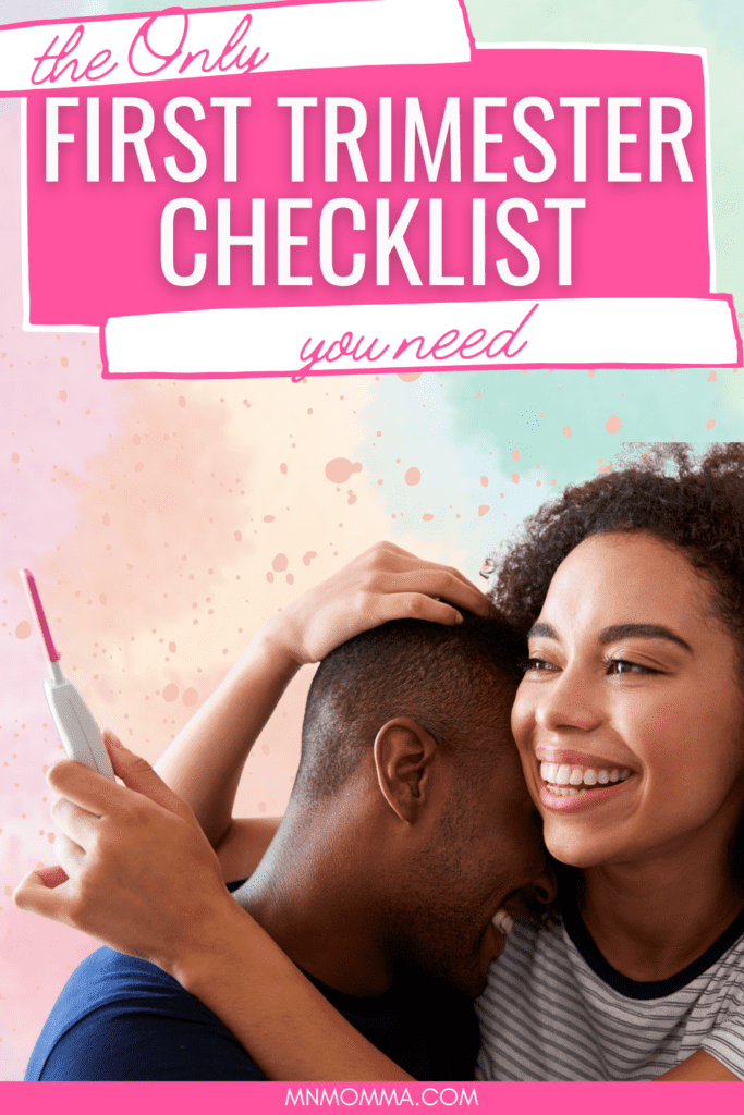 1st trimester checklist