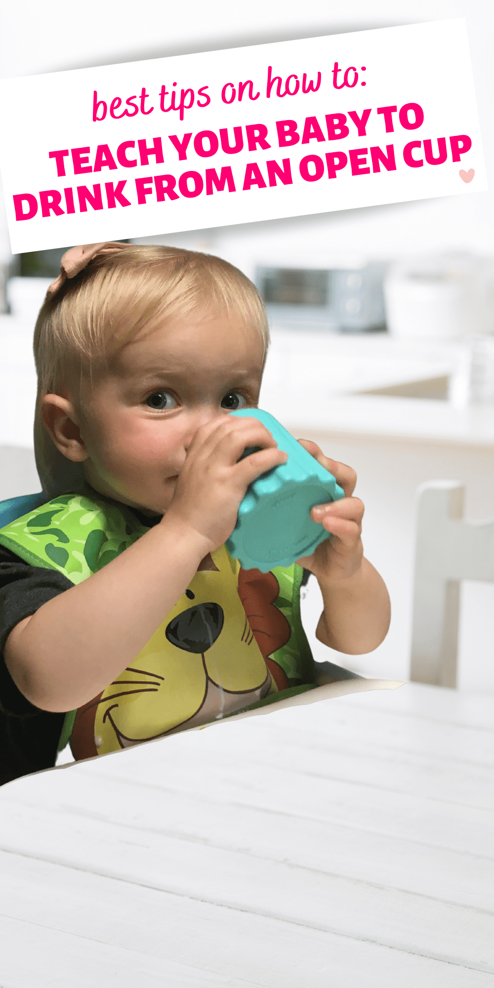How to Teach Your Baby to Drink from an Open Cup Minnesota Momma