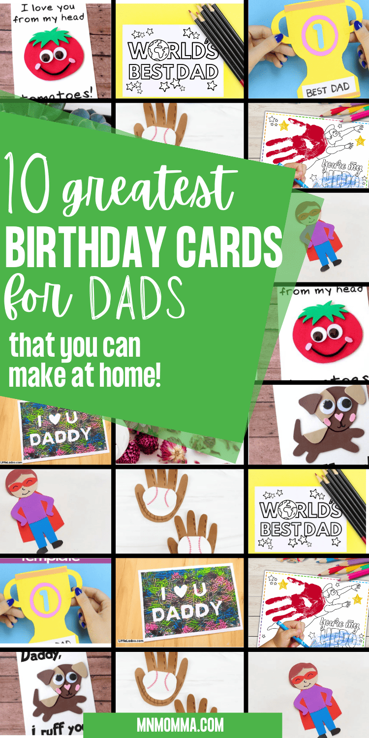 10 Best DIY Birthday Card Ideas For Dad From Daughter Minnesota Momma