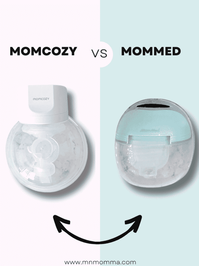 MomCozy vs. MomMed Breast Pump Comparison Guide Minnesota Momma